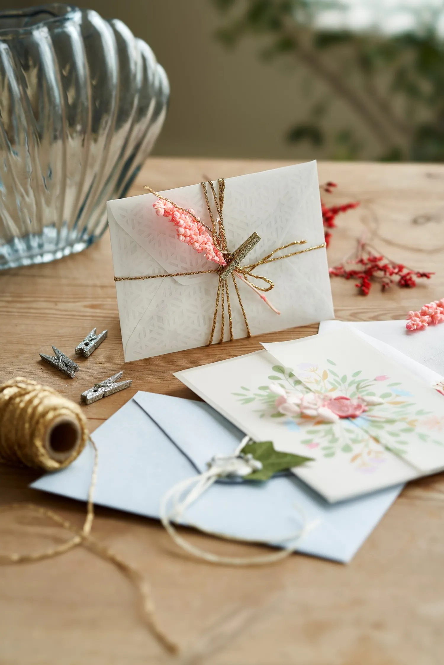 Søstrene Grene Dekoration^Klemmer Med Glitter