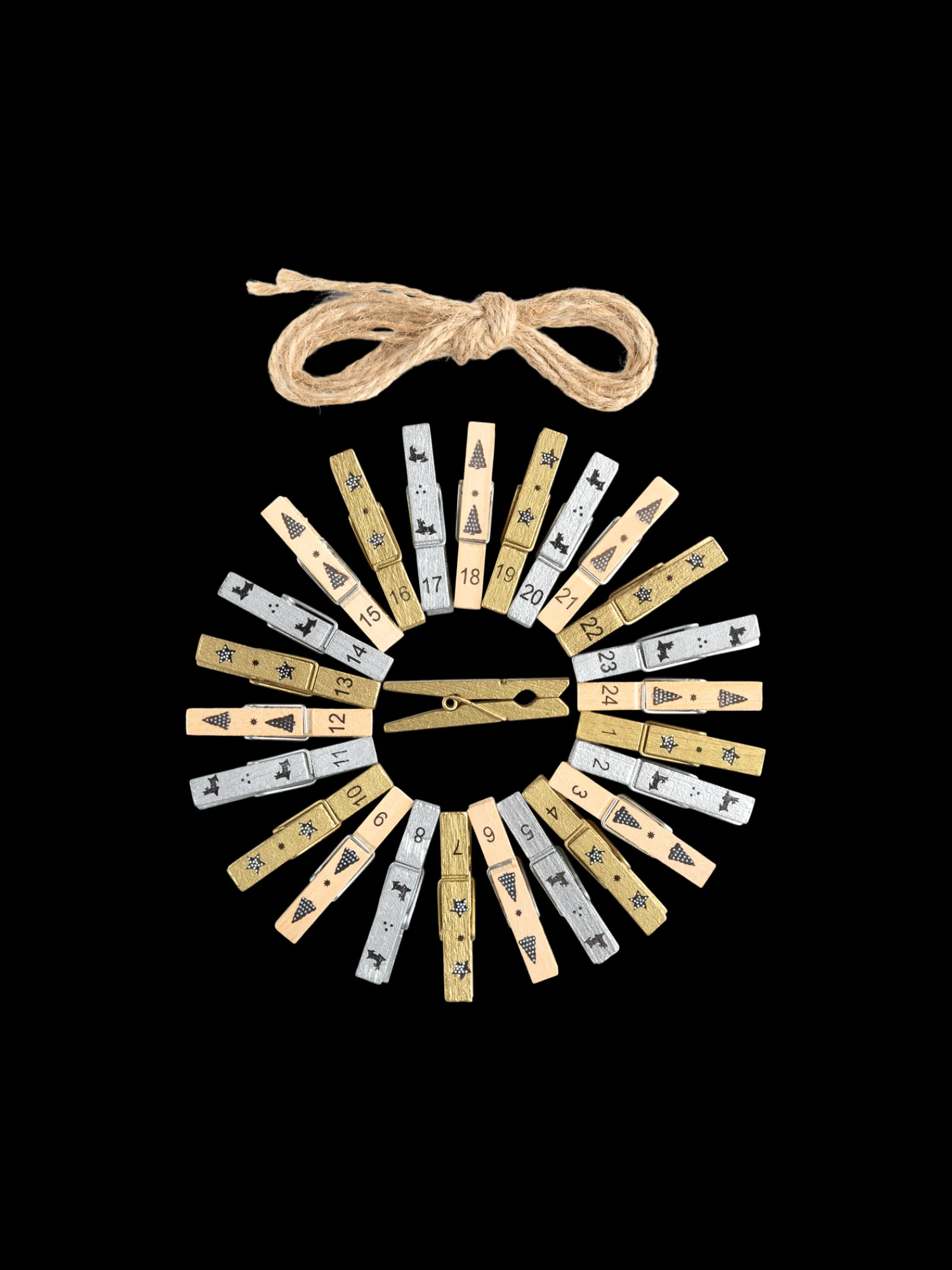 Søstrene Grene Julepynt|Dekoration^Klemmer Til Julekalender