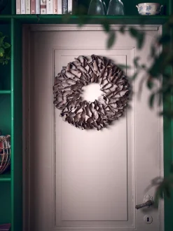 Søstrene Grene Julepynt|Dekoration^Krans Af Tørrede Palmeblade Ø40