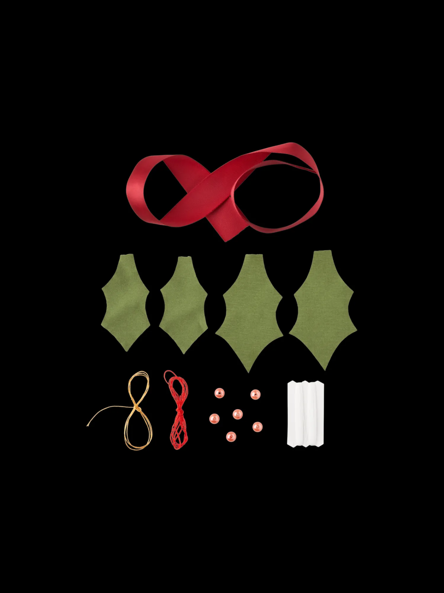 Søstrene Grene Julepynt|Diy-Kit^Kristtorn-DIY-sæt