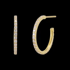 Søstrene Grene Øreringe^Krone-hoops