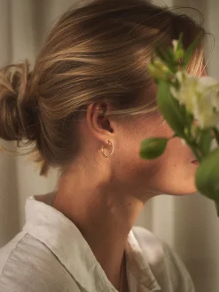 Søstrene Grene Øreringe^Krone-hoops