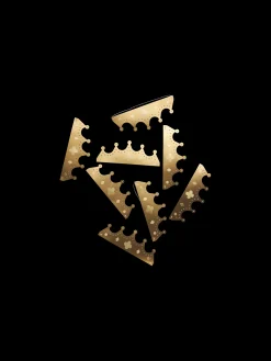 Søstrene Grene Festpynt^Krone-hårbånd 8-pak