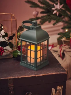 Søstrene Grene Lysestager^Lanterne Med LED-lys