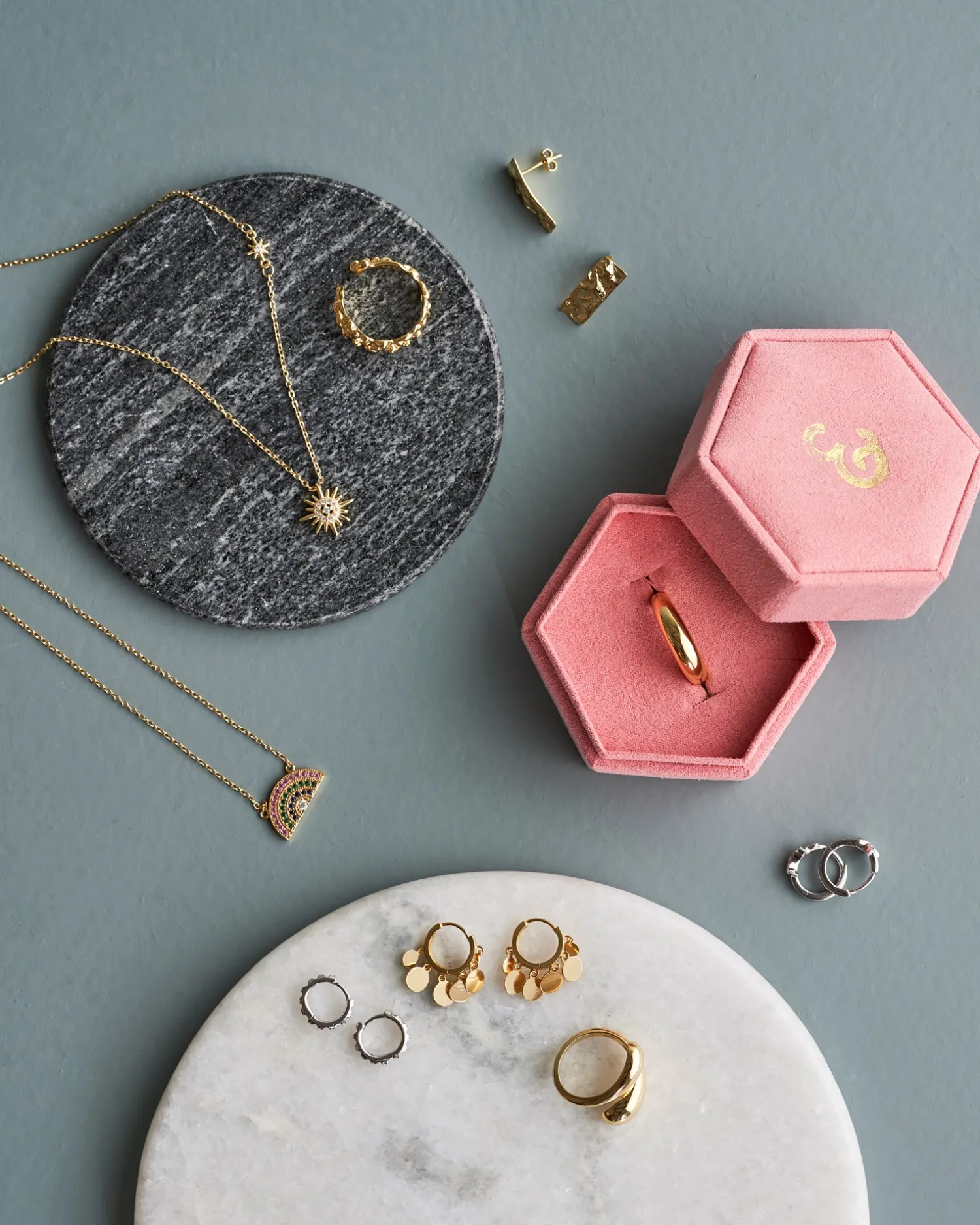 Søstrene Grene Øreringe^Leaf Hoops