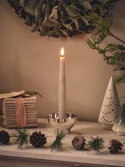 Søstrene Grene Julelys|Lys^LED-stearinlys 25 Cm