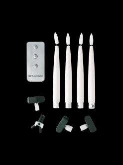 Søstrene Grene Julelys|Lys^LED-stearinlys 16 Cm