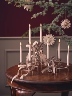 Søstrene Grene Julelys|Lys^LED-stearinlys 16 Cm