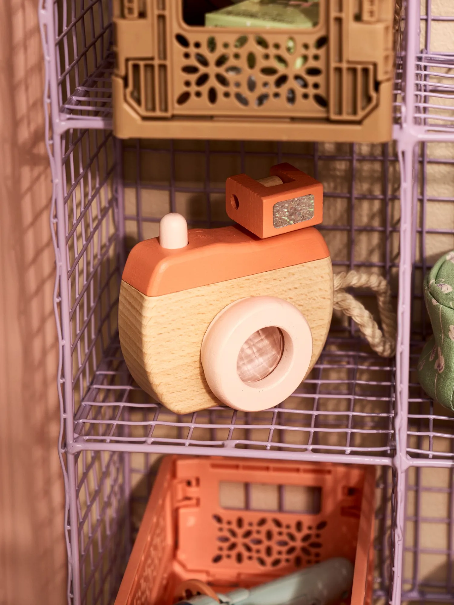 Børn Søstrene Grene Trælegetøj^Legetøjskamera