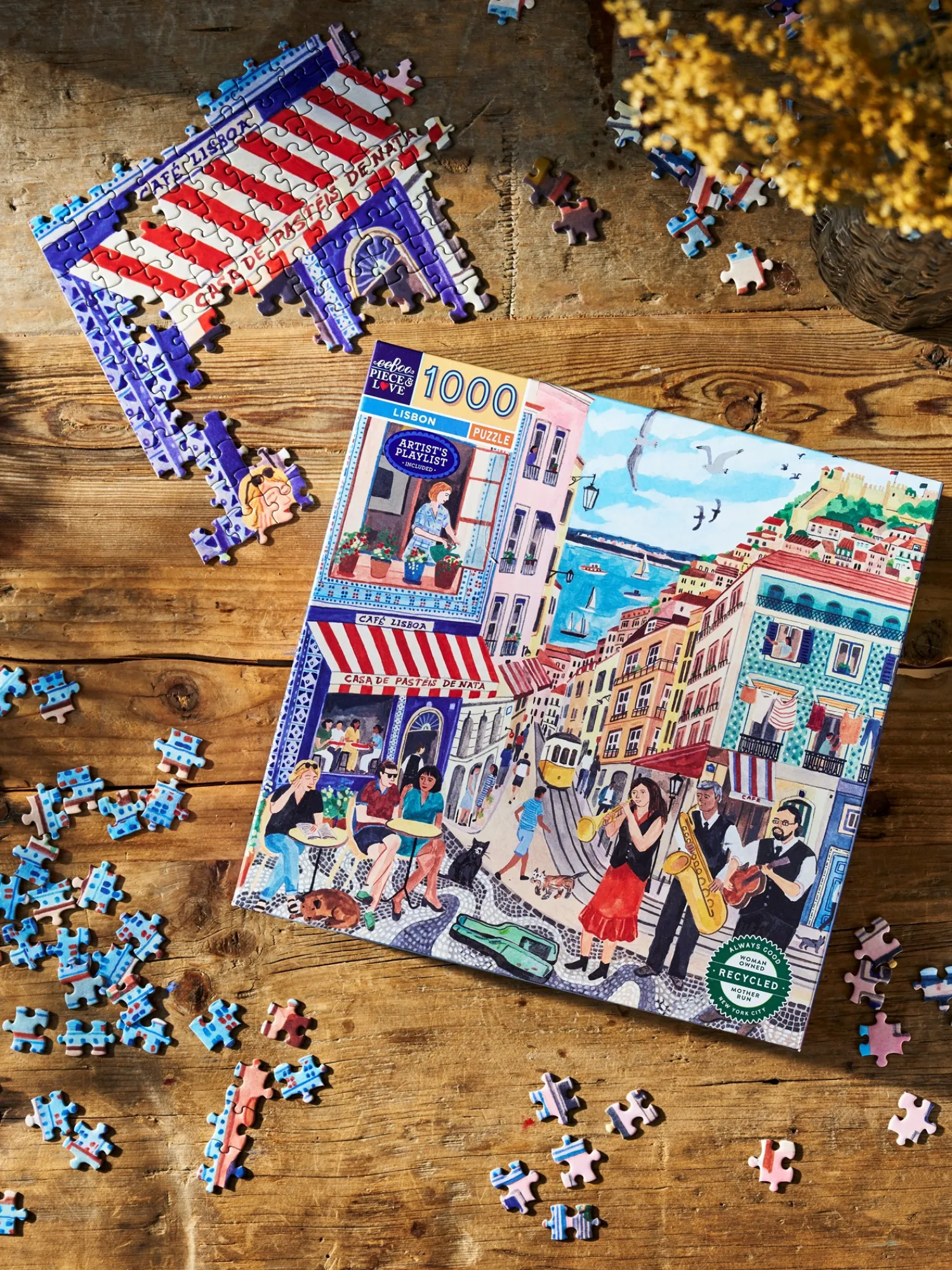 Søstrene Grene Puslespil Og Spil^Lissabon-puslespil 1000 Brikker