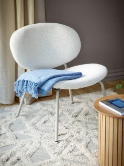 Søstrene Grene Stole^Loungestol I Boucléstof