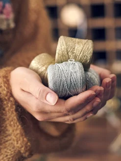 Søstrene Grene Bomuldsgarn^Metallisk Garn