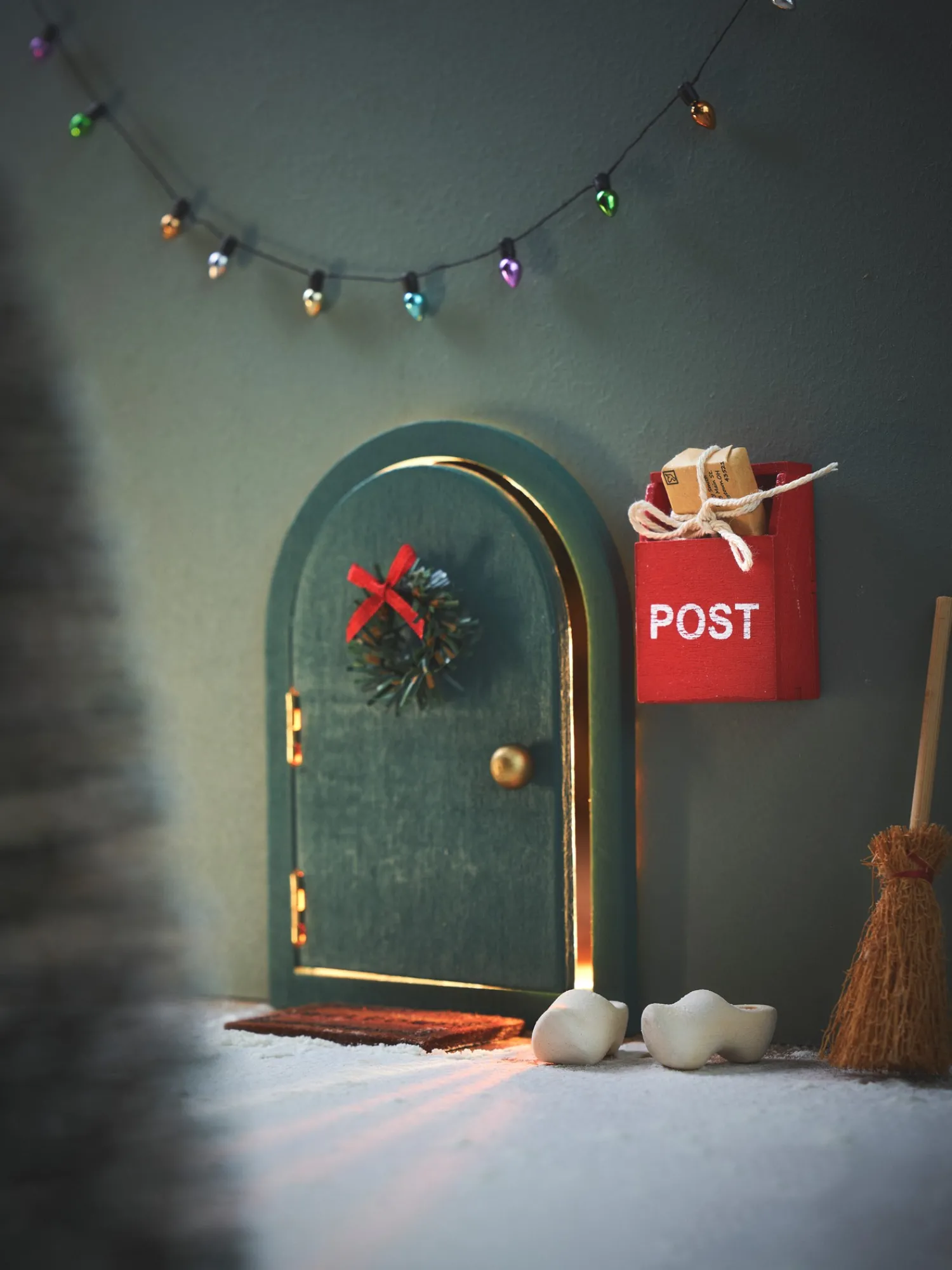 Søstrene Grene Julepynt|Nissedør Og Tilbehør^Mini Sæt Til Julenisse