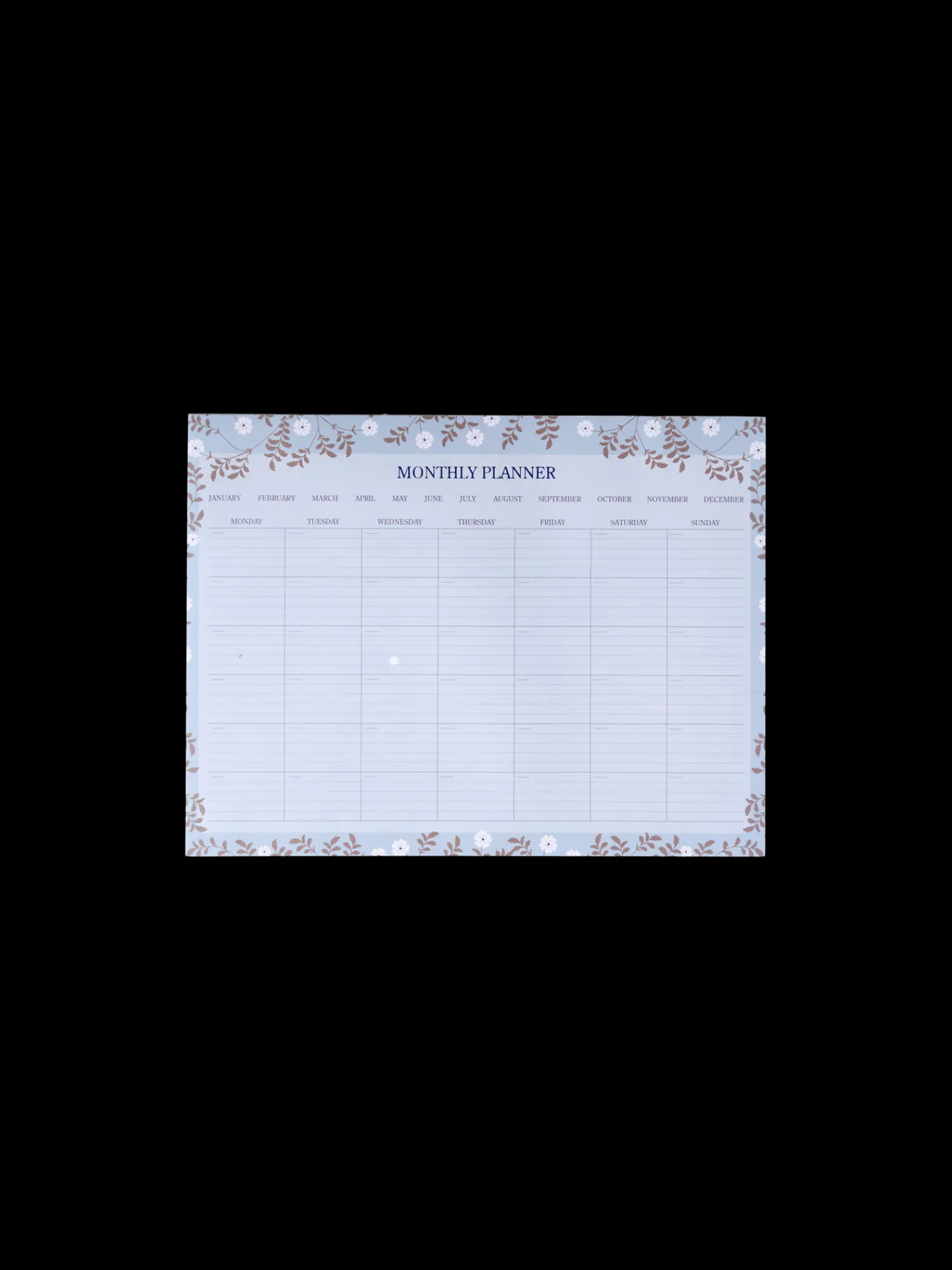 Søstrene Grene Papirvarer^Månedsplanlægger 34 X 26,5