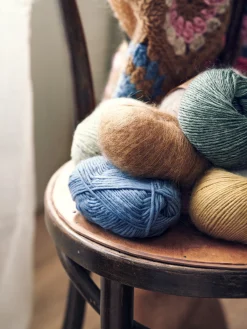 Søstrene Grene Uldgarn^Mohairgarn Med Nylon