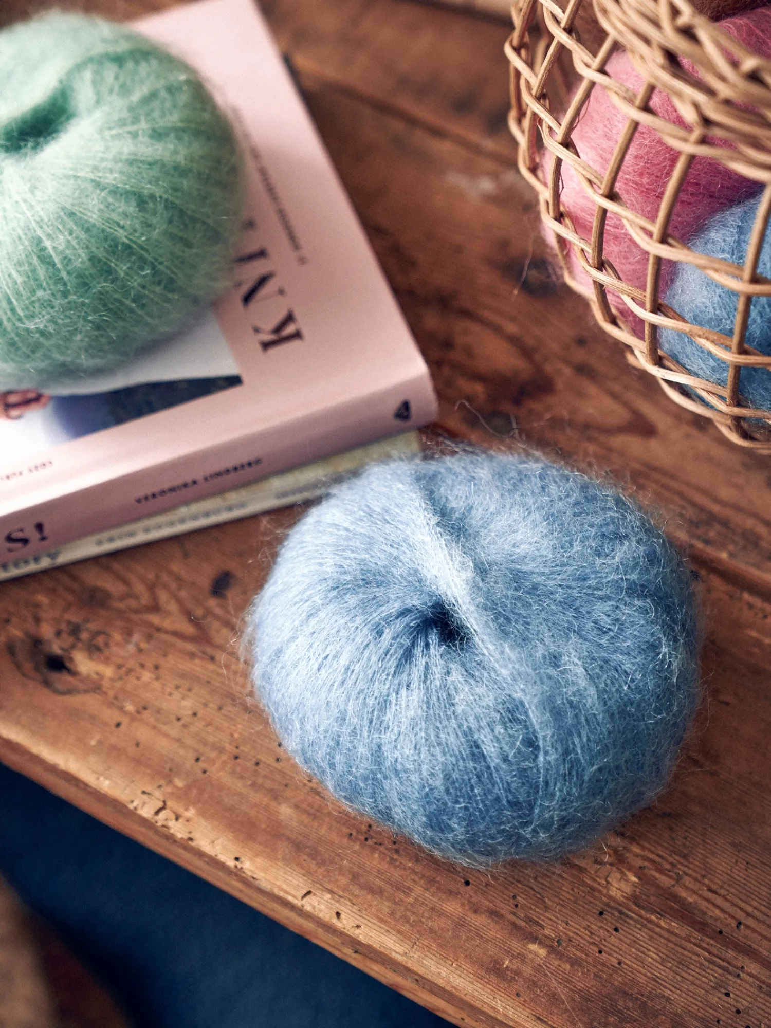 Søstrene Grene Uldgarn^Mohairgarn Med Nylon