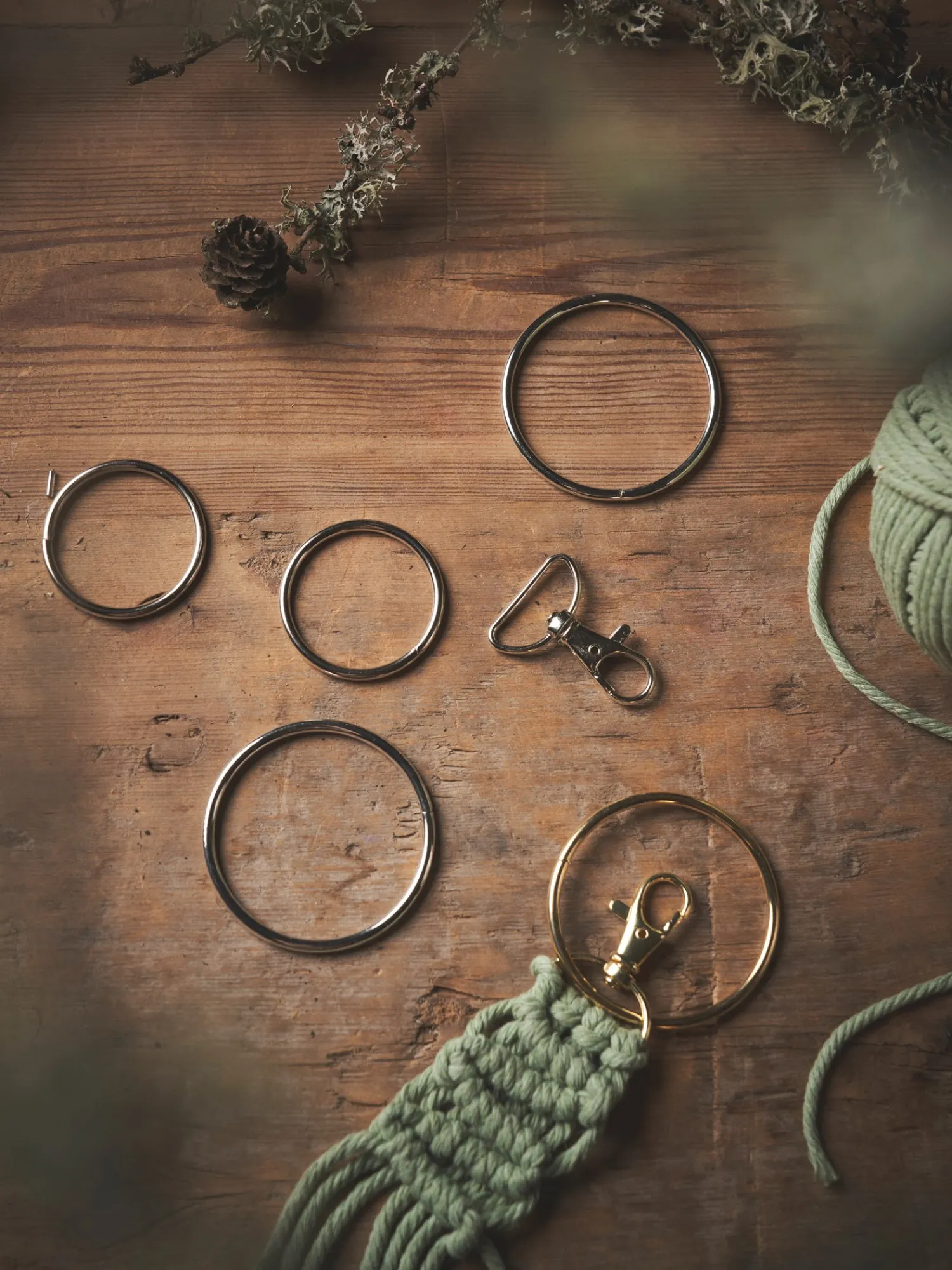 Søstrene Grene Dekoration^Nøgleringe Med Krog