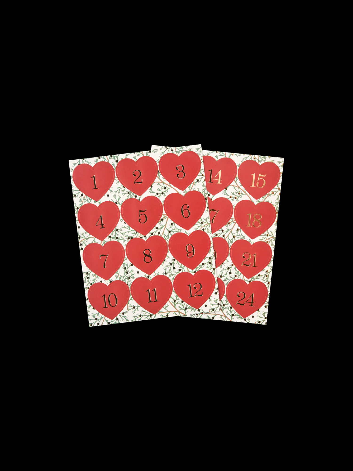 Søstrene Grene Jule­Indpakning|Klistermærker^Nummeree Klistermærker