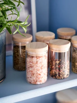 Søstrene Grene Køkkentilbehør^Opbevaringsglas Med Låg