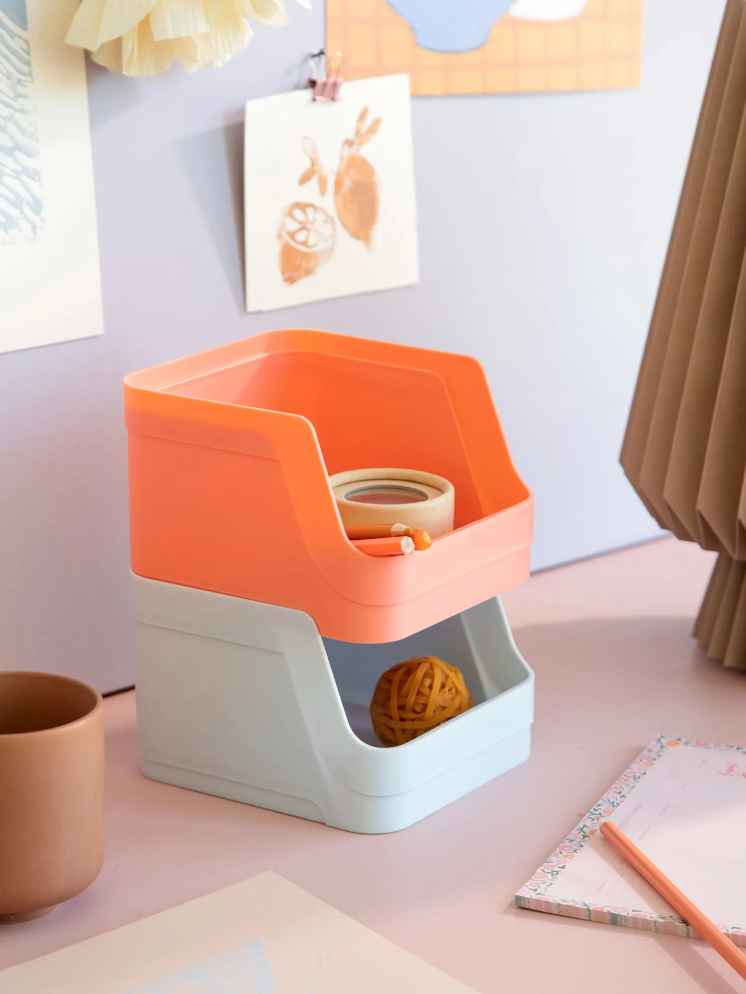 Søstrene Grene SkrivebordsTilbehør^Opbevaringsæske