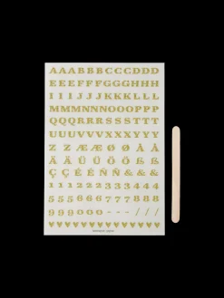 Søstrene Grene Klistermærker^Overføringsbilleder Med Bogstaver