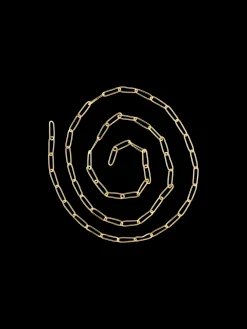 Søstrene Grene Smykker Og Perler^Paperclip-kæde