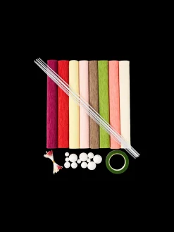 Søstrene Grene Diy-Kit^Papirblomst-sæt