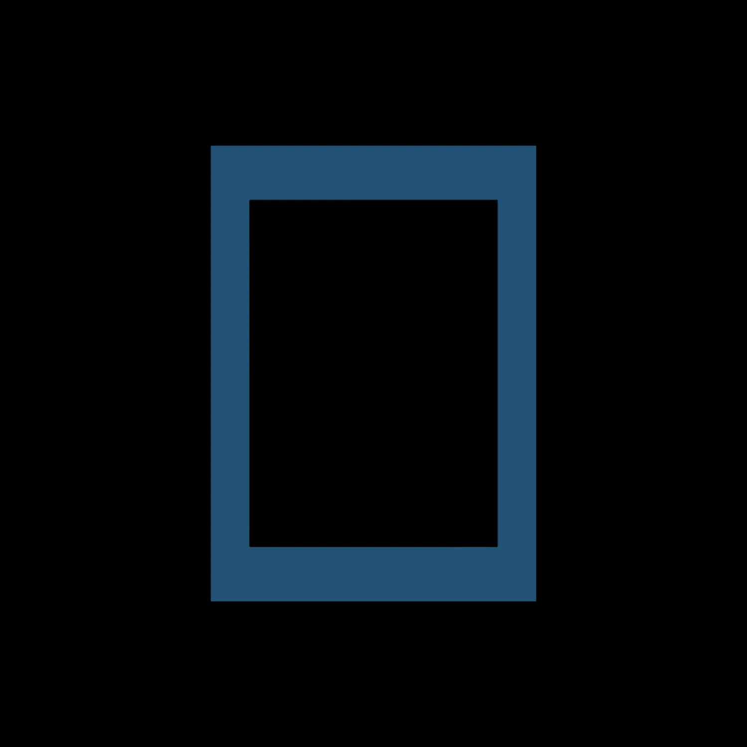 Søstrene Grene Rammer Og Plakater^Passepartout Blue - A3/A4