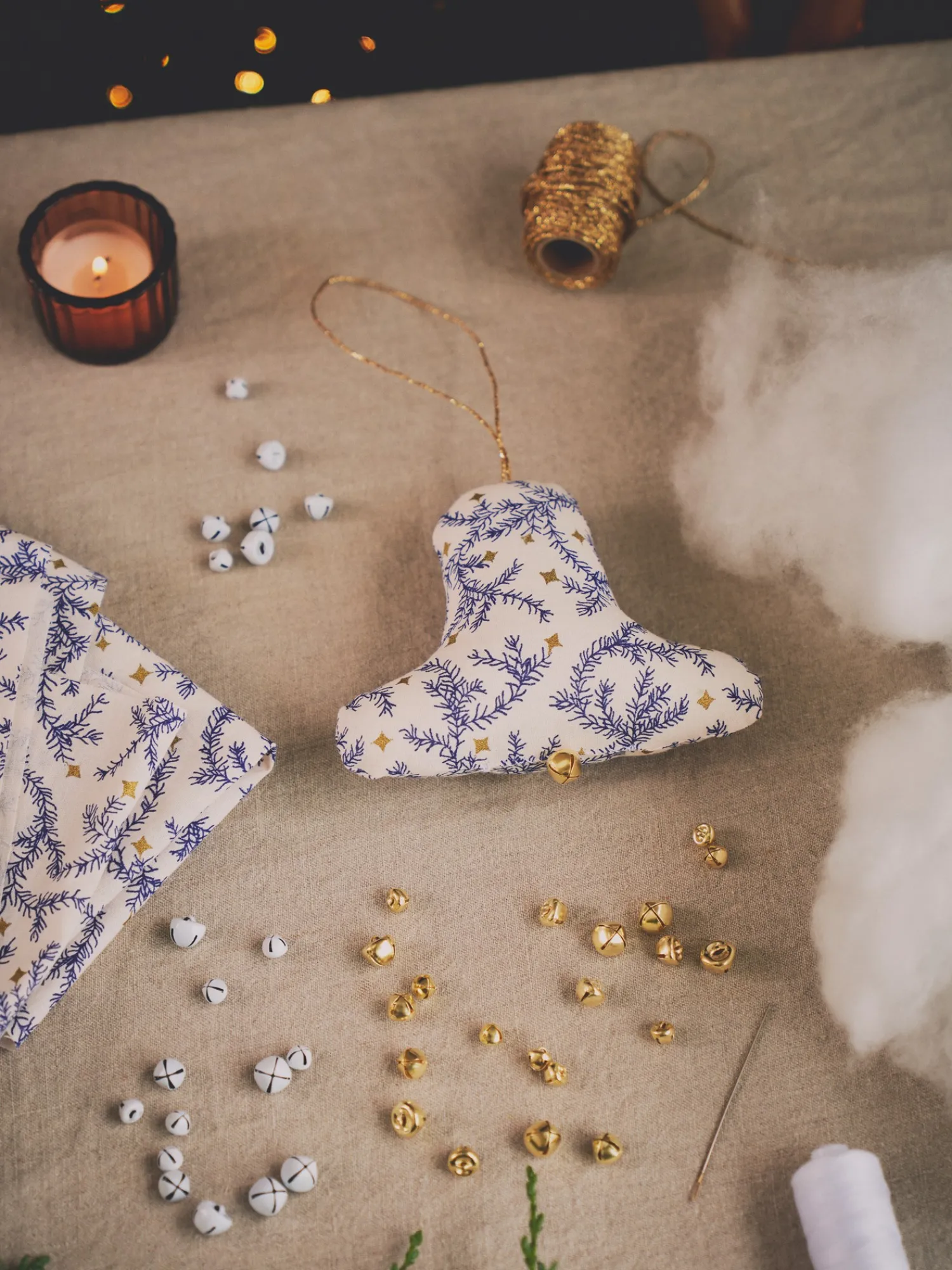 Søstrene Grene JuleIndpakning|Tekstiler^Patchworkstof