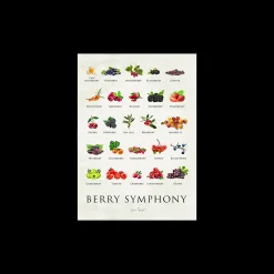 Søstrene Grene Rammer Og Plakater^Plakat Berry Symphony 50 X 70