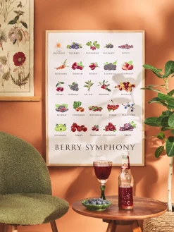 Søstrene Grene Rammer Og Plakater^Plakat Berry Symphony 50 X 70