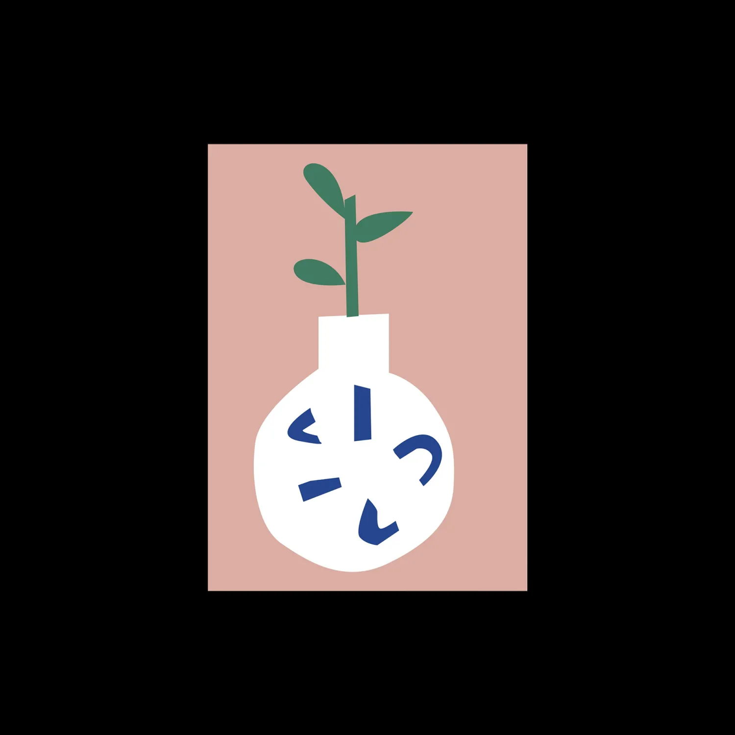 Søstrene Grene Rammer Og Plakater^Plakat Blomma 50 X 70