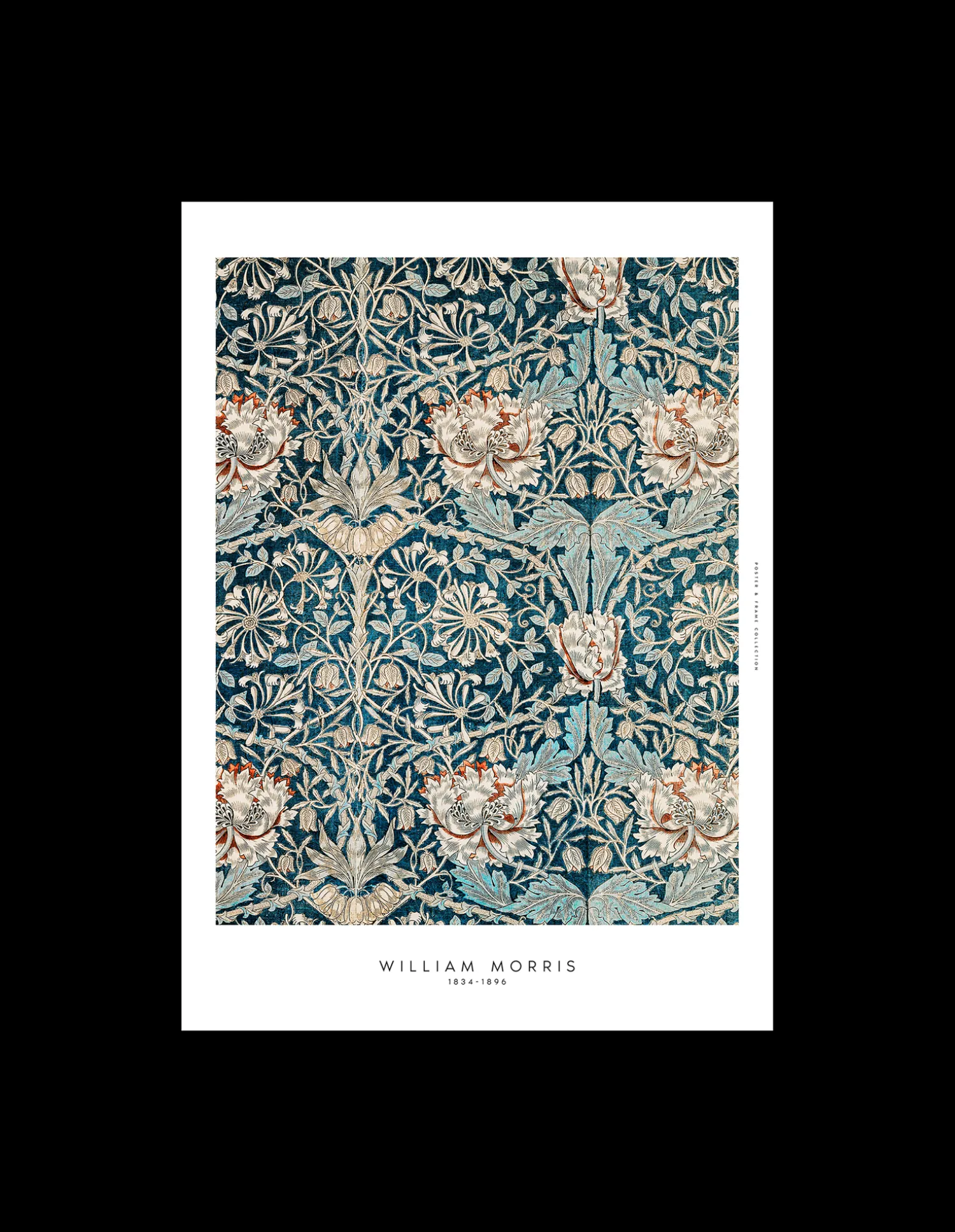 Søstrene Grene Rammer Og Plakater^Plakat Blue Flowers 40 X 50