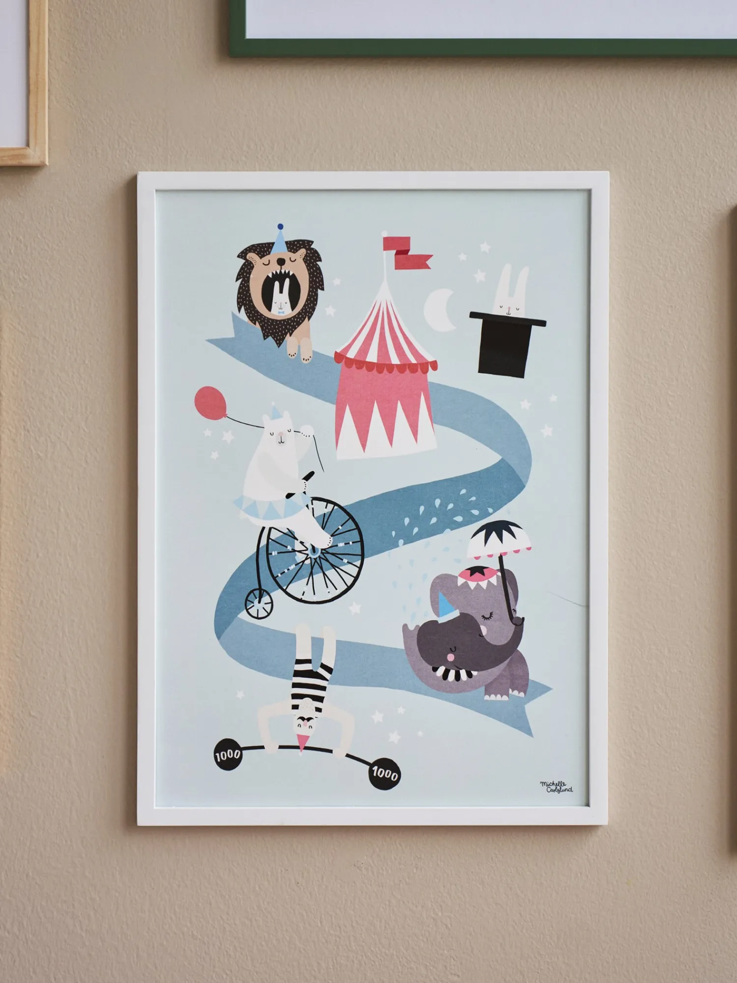 Børn Søstrene Grene BørneInteriør^Plakat Circus Friends A3