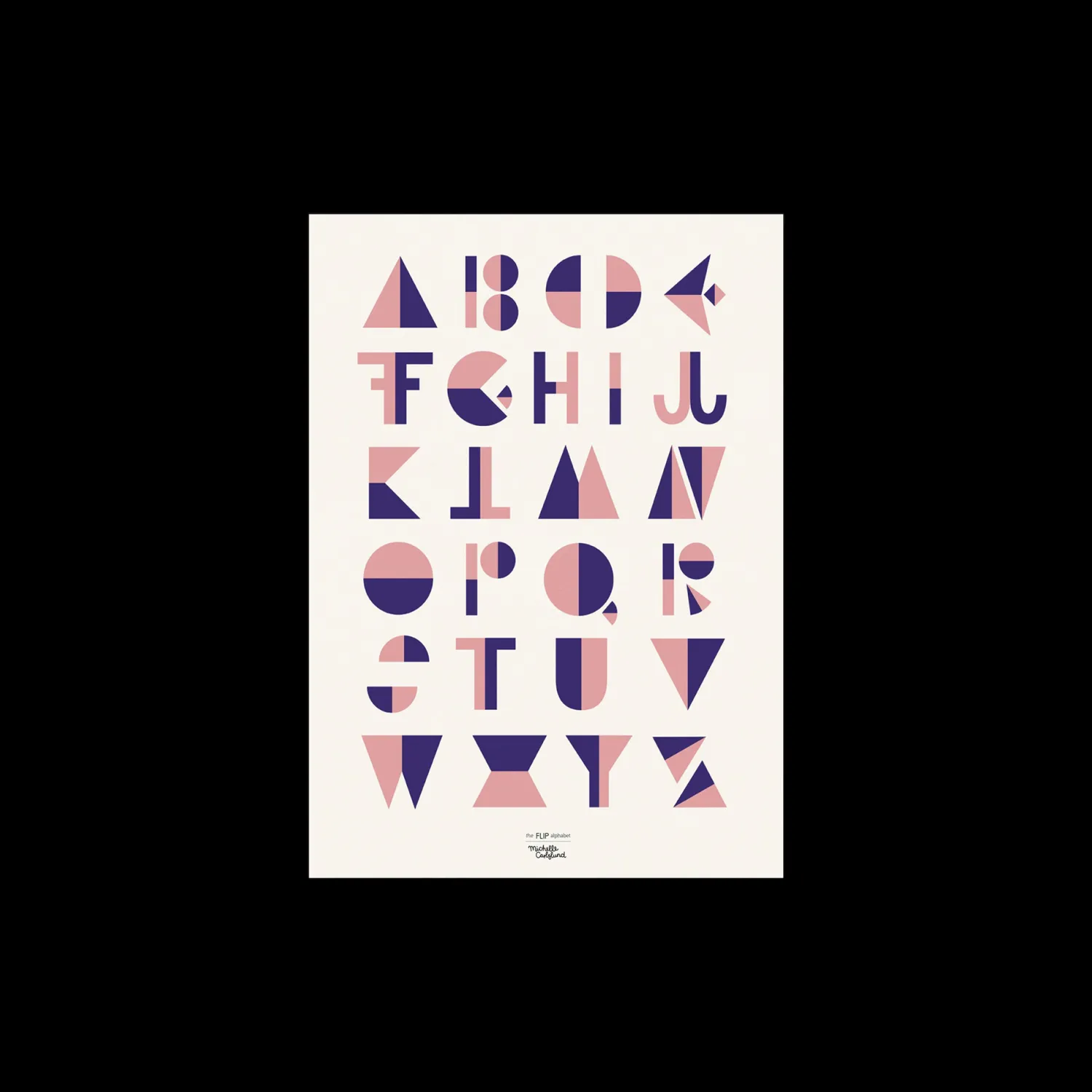 Børn Søstrene Grene BørneInteriør^Plakat Flip Pink 50 X 70