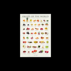 Søstrene Grene Rammer Og Plakater^Plakat Fruits Of The World 50 X 70