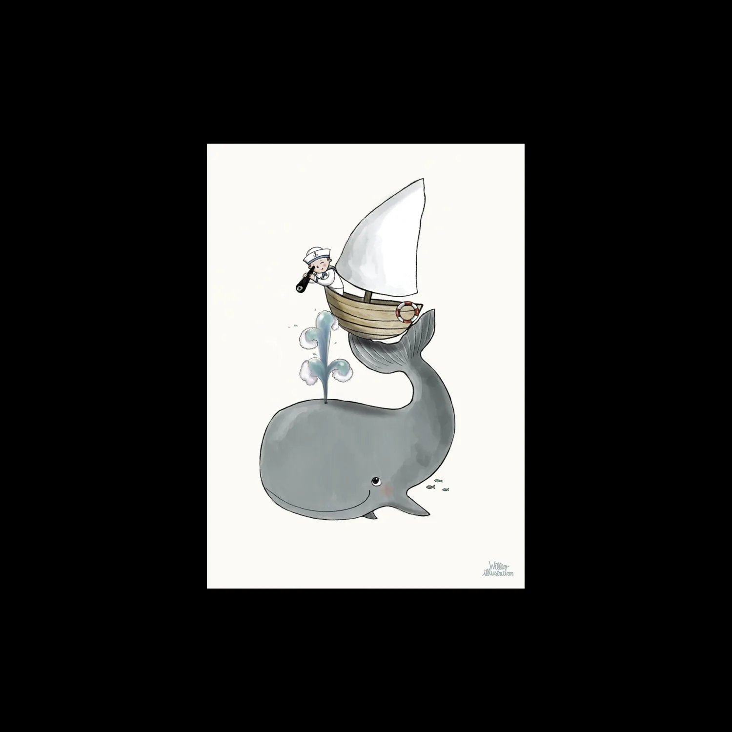 Børn Søstrene Grene BørneInteriør^Plakat Hello You A3