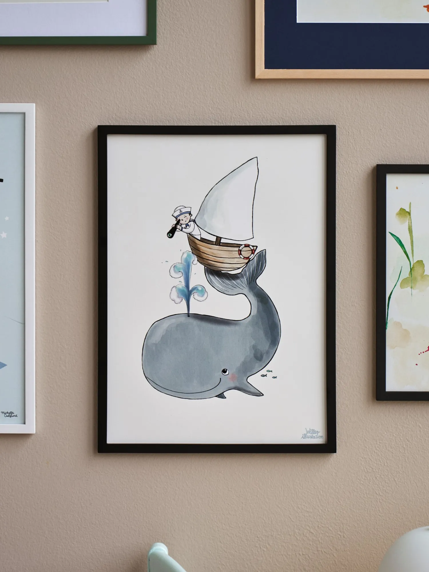 Børn Søstrene Grene BørneInteriør^Plakat Hello You A3