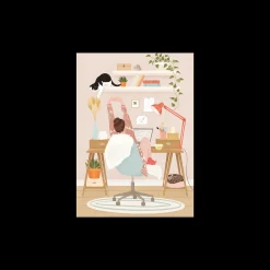 Søstrene Grene Rammer Og Plakater^Plakat Home Office A3