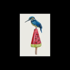 Børn Søstrene Grene Børne­Interiør^Plakat Isfugl På Melonis A3