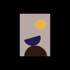 Søstrene Grene Rammer Og Plakater^Plakat Organic Shapes 07 A3