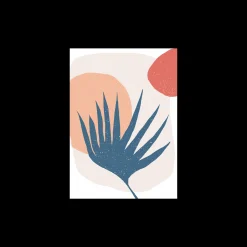 Søstrene Grene Rammer Og Plakater^Plakat Palm Leaf And Sun A3