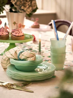 Søstrene Grene Bord­Dækning^Plastglas Til Flergangsbrug 4-pak