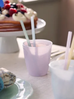 Søstrene Grene Bord­Dækning^Plastglas Til Flergangsbrug 4-pak