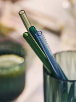 Søstrene Grene Bord­Dækning^Plastsugerør Til Flergangsbrug