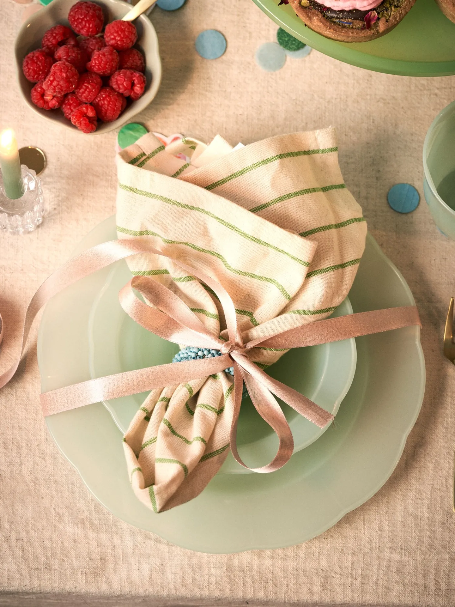 Søstrene Grene BordDækning^Plasttallerkener Til Flergangsbrug 4-pak