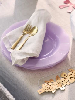 Søstrene Grene BordDækning^Plasttallerkener Til Flergangsbrug 4-pak