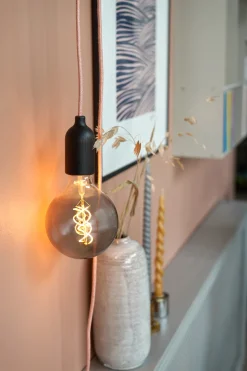 Søstrene Grene Lamper^Plug-in Pendellampe Wenge