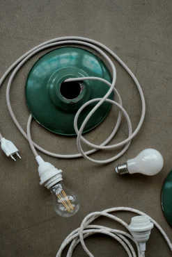 Søstrene Grene Lamper^Plug-in Pendellampe White