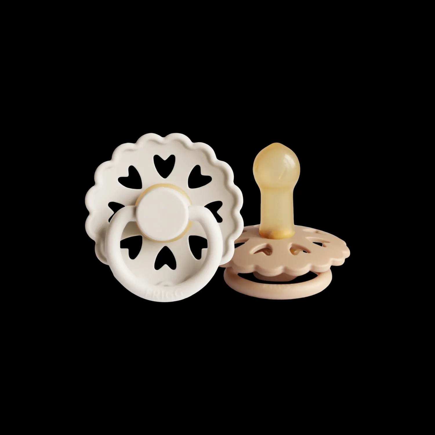 Børn Søstrene Grene Bad Og Pleje^Runde Latexsutter 2-pak Størrelse 2